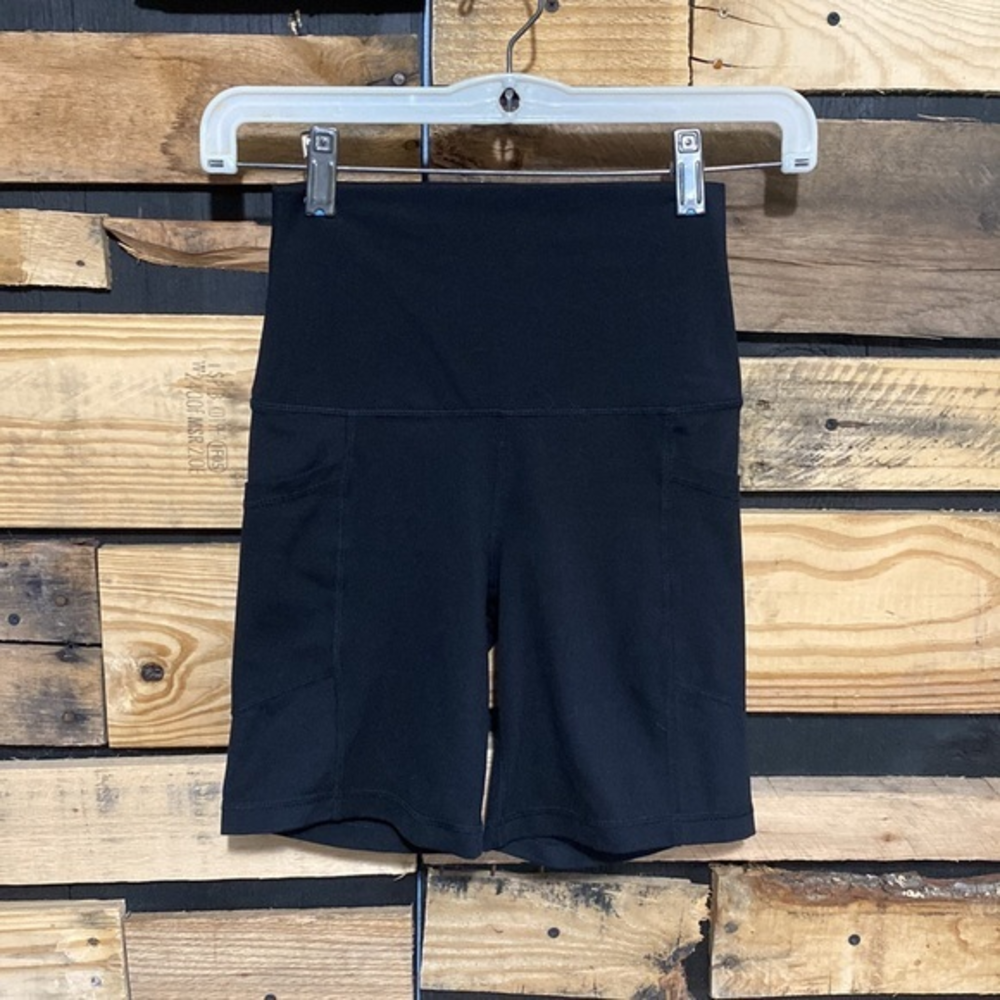Yogalicious High Waist Squat Proof Side Pocket‎ Biker Shorts